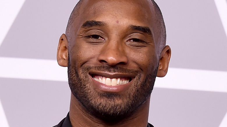 Kobe Bryant smiling