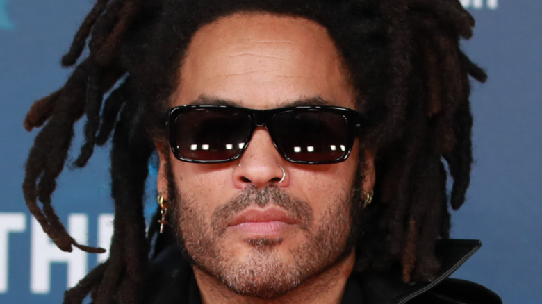 Lenny Kravitz wearing sunglasses