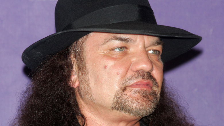 Gary Rossington looking serious