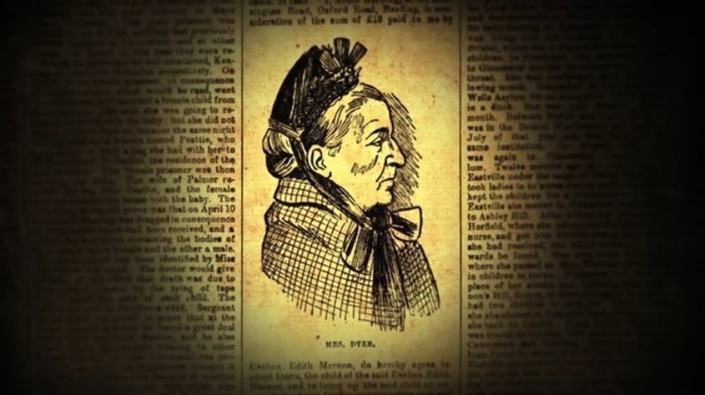 Amelia Dyer in profile