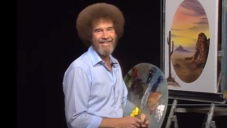 bob ross painting