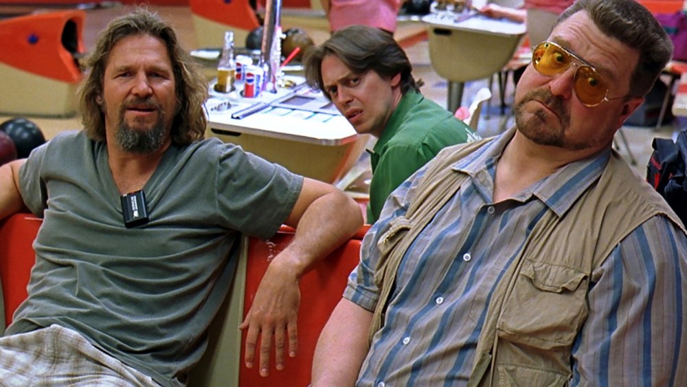 Jeff Bridges, Steve Buscemi, and John Goodman in The Big Lebowski