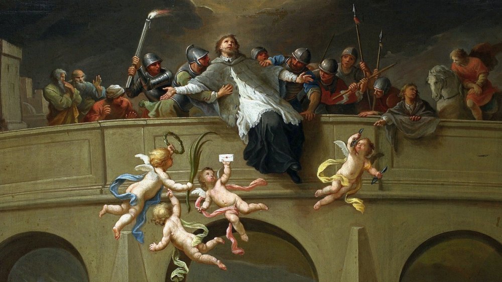 Martyrdom of St. John of Nepomuk by Szymon Czechowicz, 1750