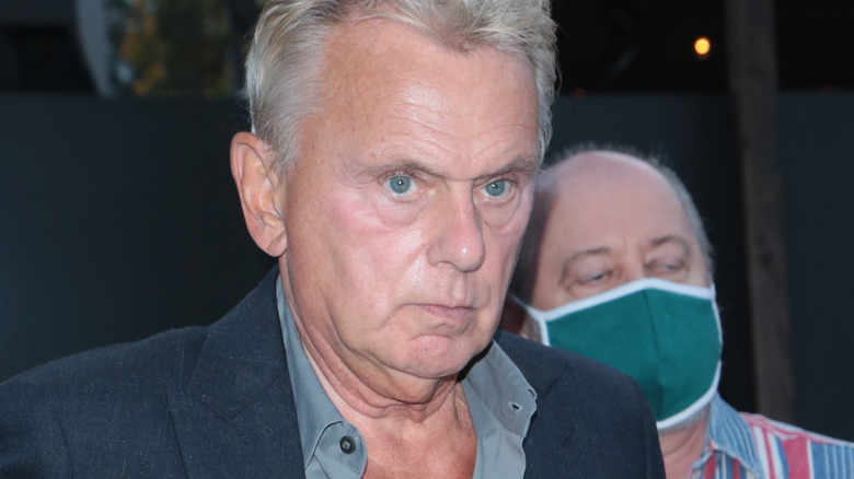 Pat Sajak scowls