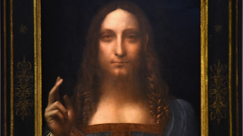 da Vinci's Salvator Mundi painting