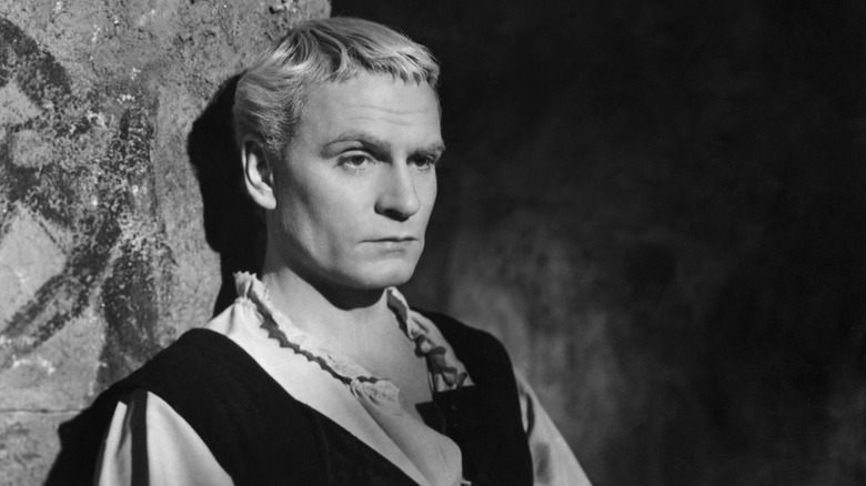 Laurence Olivier as Hamlet