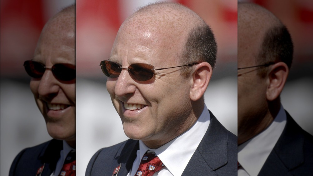 Buccaneers owner Joel Glazer smiling