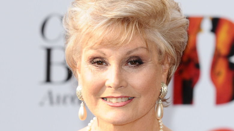 TV presenter Angela Rippon 