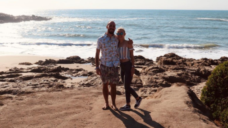 Gabby Petito and Brian Laundrie beach photo