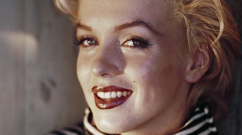 Marilyn Monroe smiling