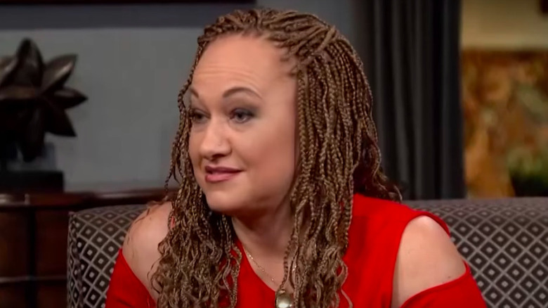 Rachel Dolezal red shirt