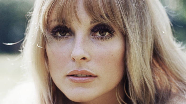 Sharon Tate looking to camera