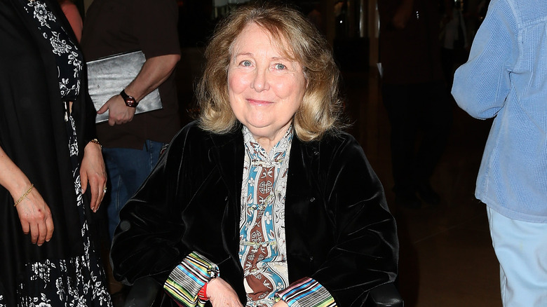 Teri Garr in wheelchair 