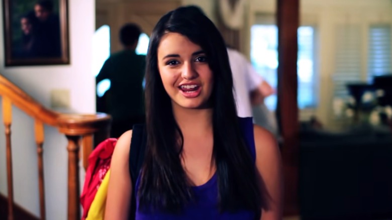 Rebecca Black sings in Music video Friday