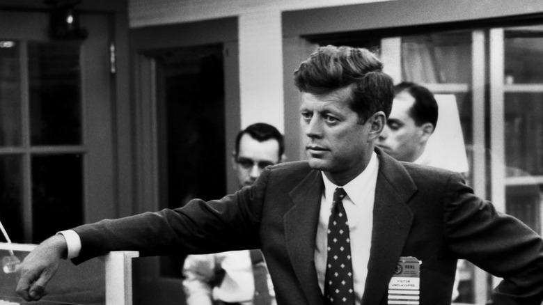 jfk arm resting