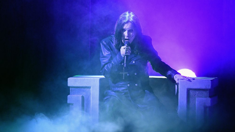 Ozzy Osbourne singing