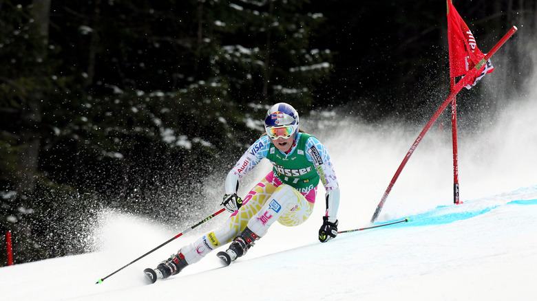 Lindsey Vonn in 2010 World Cup