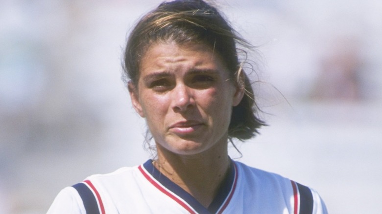 mia hamm in 1996