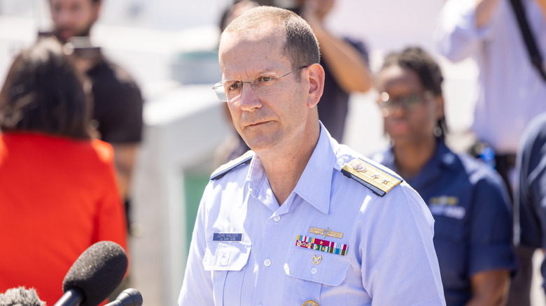 Coast Guard Rear Admiral John Mauger,