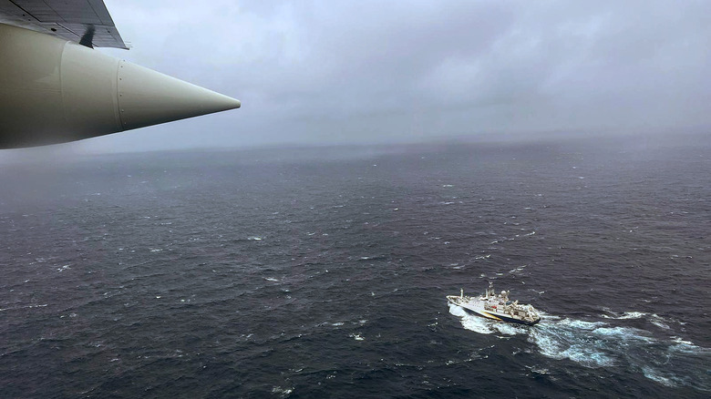 aerial view of search for Titan