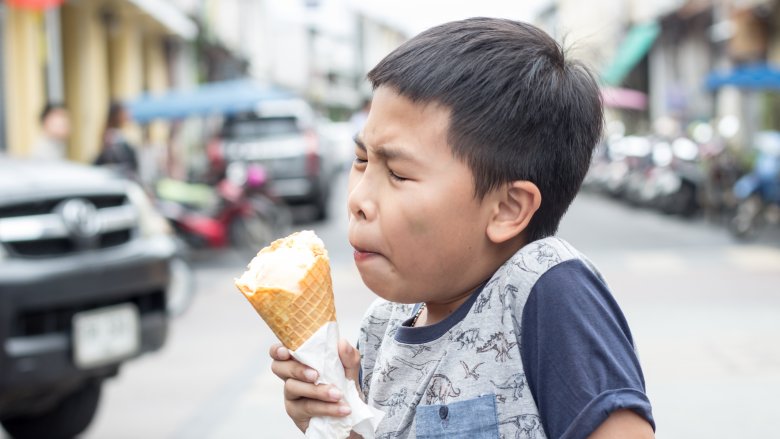 Brain Freeze, Ice Cream