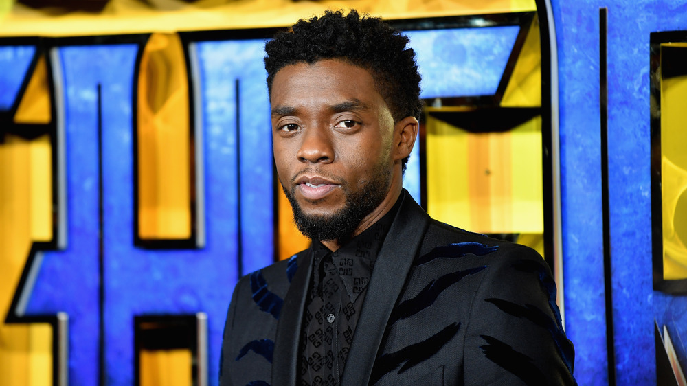 Chadwick Boseman smiling 