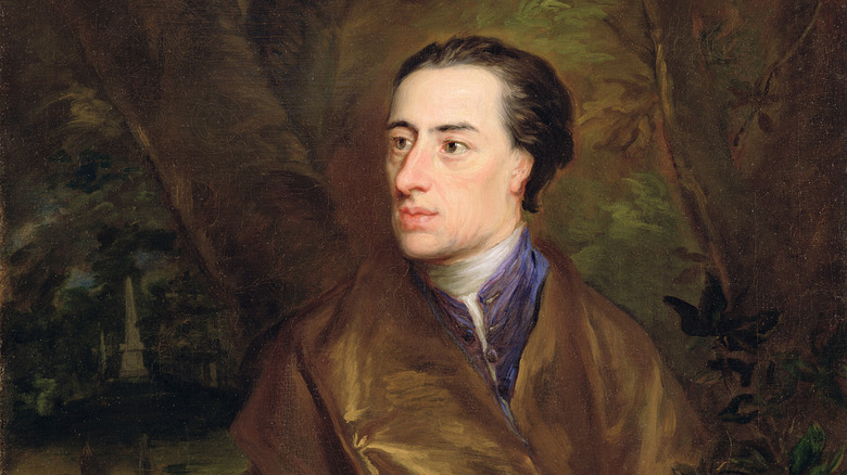 Alexander Pope potrait painting