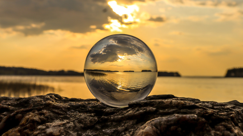 Glass sphere