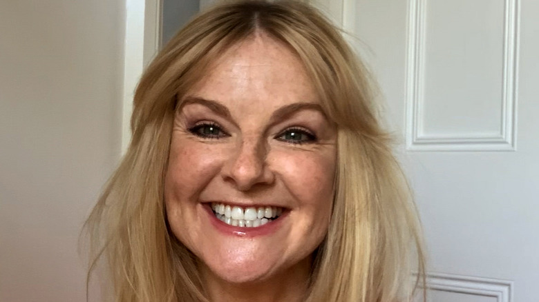 Sarah Hadland smiling