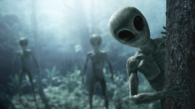 Scary Grey Alien