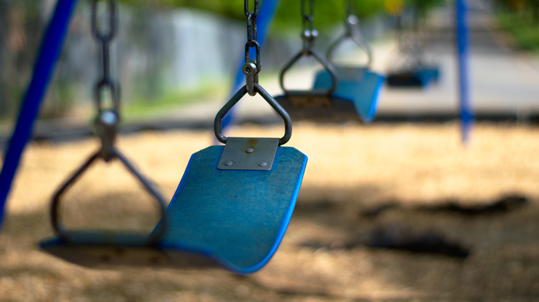 empty swings