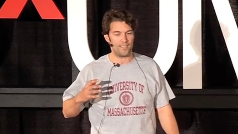 Steve King doing TedX talk