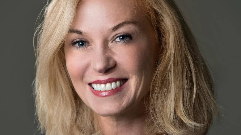 heather cairns smiling head profile