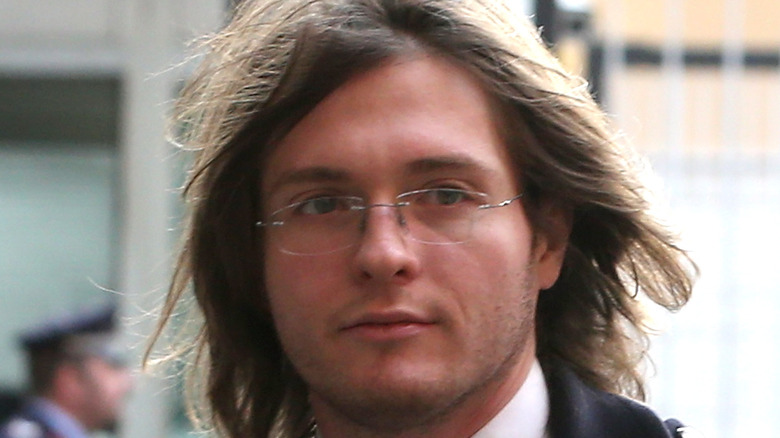 Raffaele Sollecito in glasses