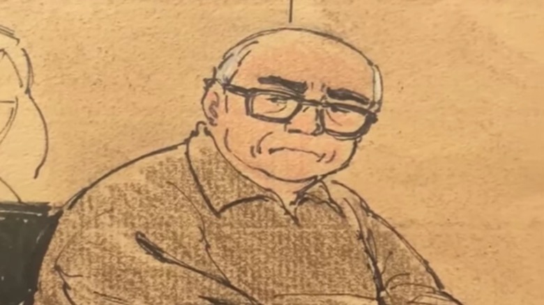 Court sketch of Danny heinrich