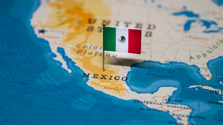 Mexico map 