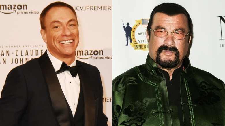 Jean-Claude Van Damme and Steven Seagal