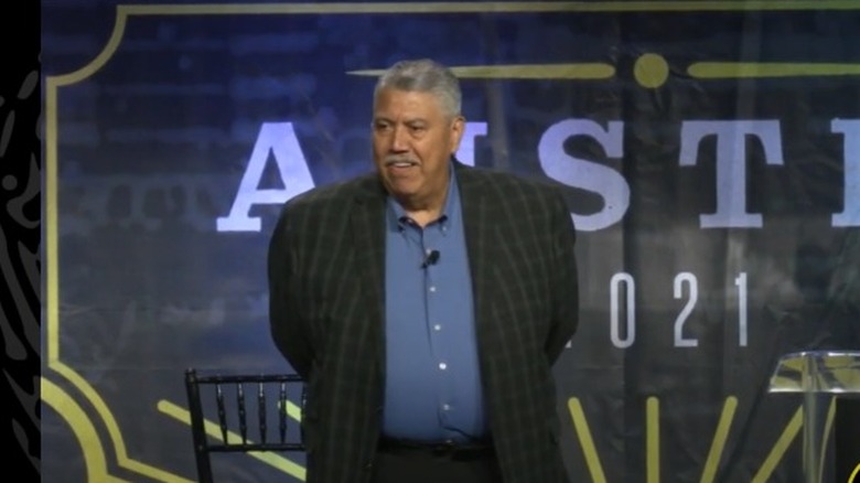 Gil Carrillo giving lecture