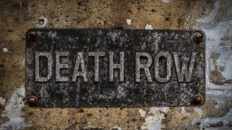 death row sign