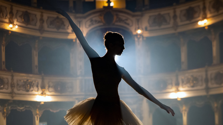 Dancer on stage