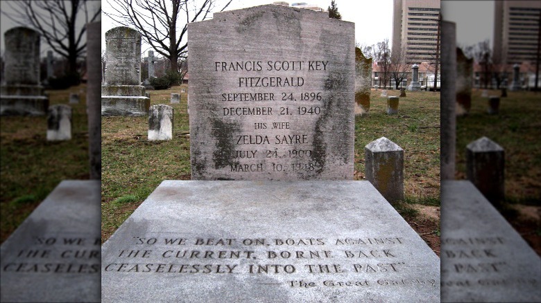 F. Scott and Zelda Fitzgerald gravesite