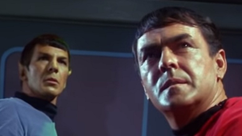 Leonard Nimoy and James Doohan "Star Trek"