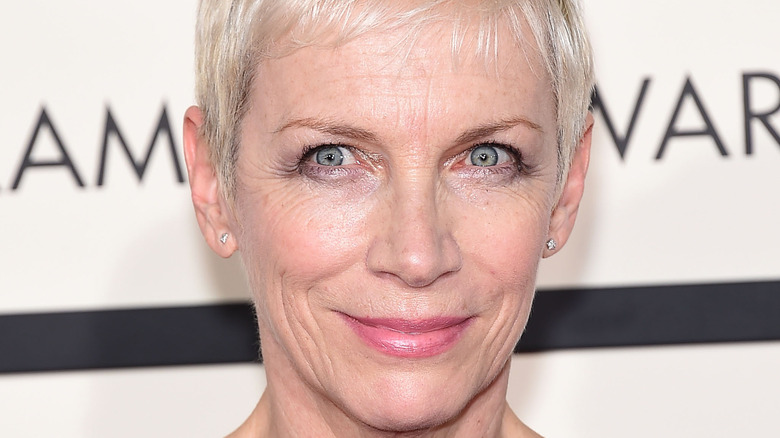 Annie Lennox smiling