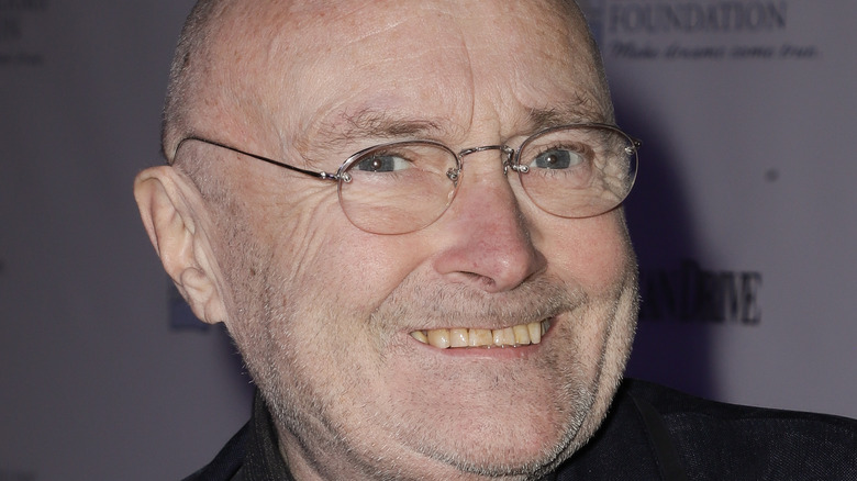 phil collins smiling