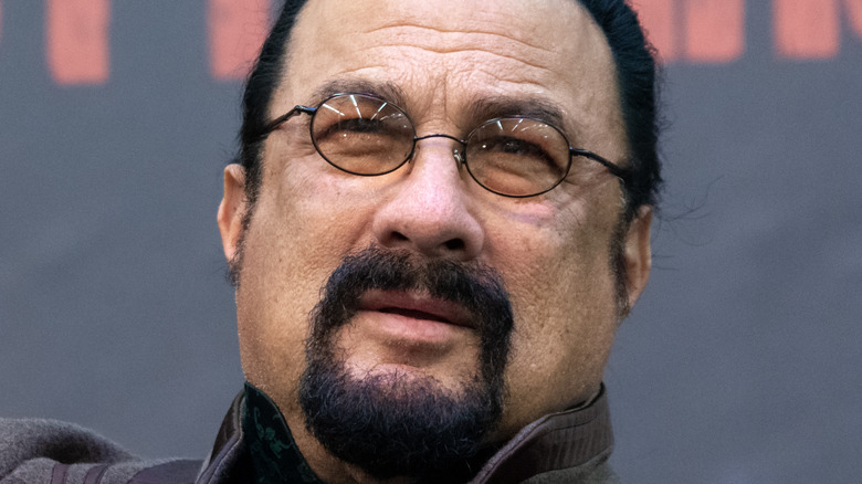 Photo of actor Steven Seagal 