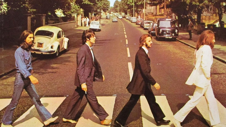 Beatles' Abbey Road cover