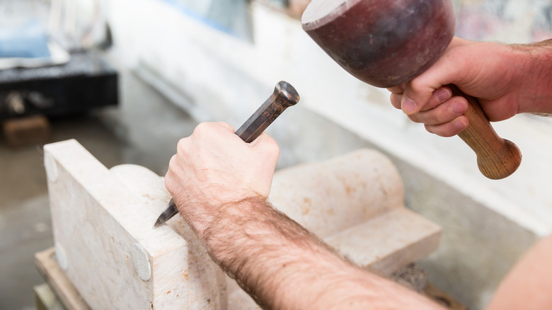 Marble sculptor