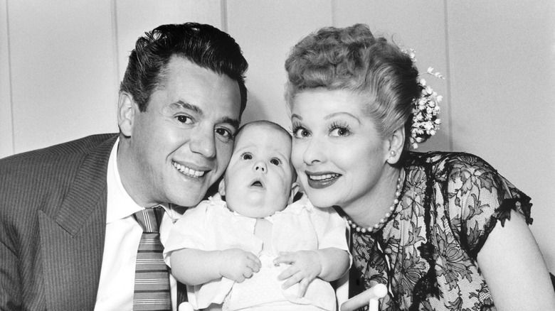 Desi, baby, and Lucy