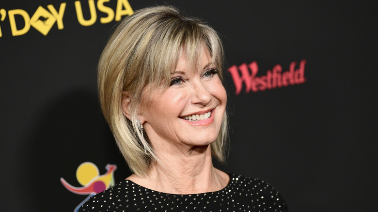 Olivia Newton-John smiling
