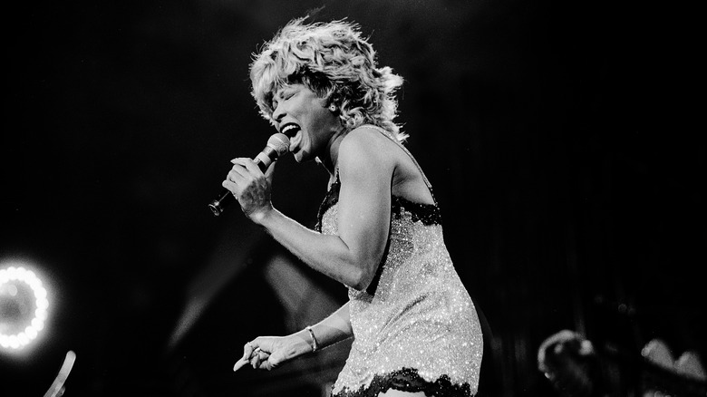 Tina Turner on stage